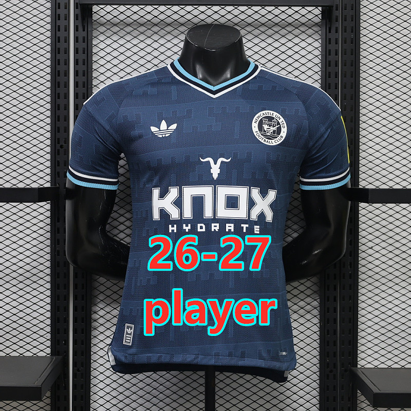 26-27 Newcastle United Away Player Version Jersey S-3XL