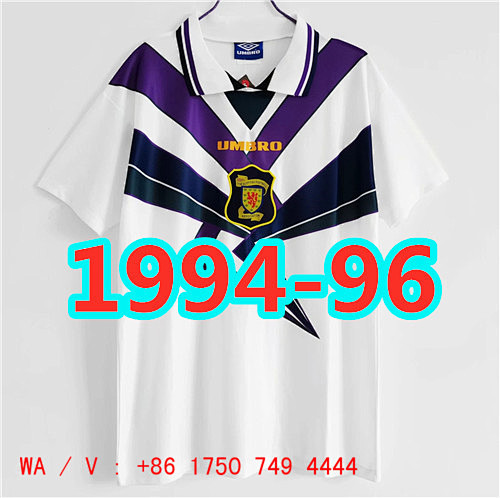 Scotland Retro Away Jersey S-2XL