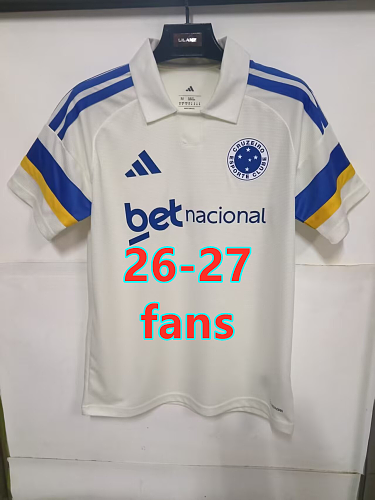 26-27 Cruzeiro Third Fans Version Jersey S-4XL