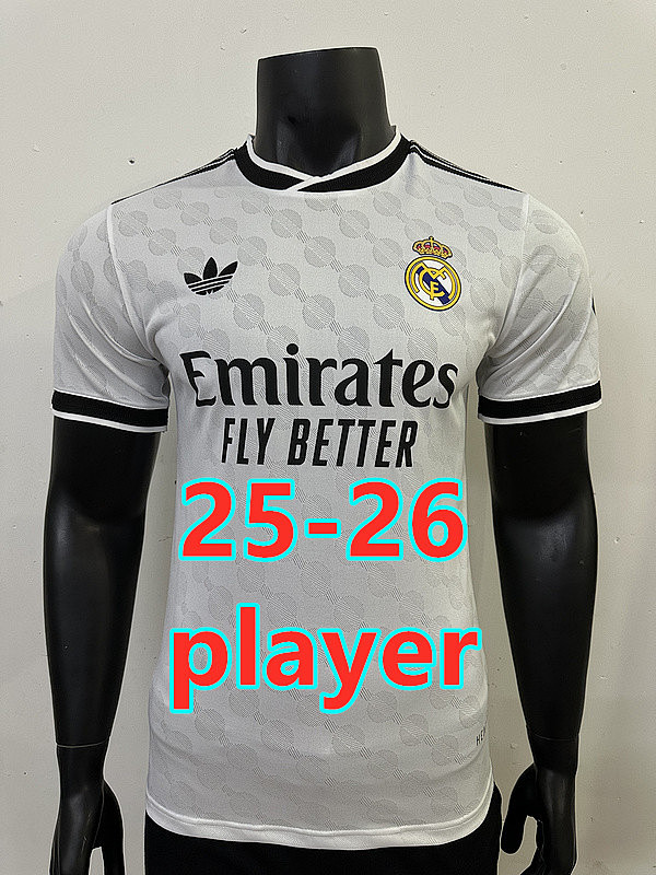 25-26 Real Madrid Special Player Version Jersey S-2XL