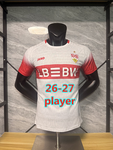 26-27 Stuttgart Home Player Version Jersey S-2XL