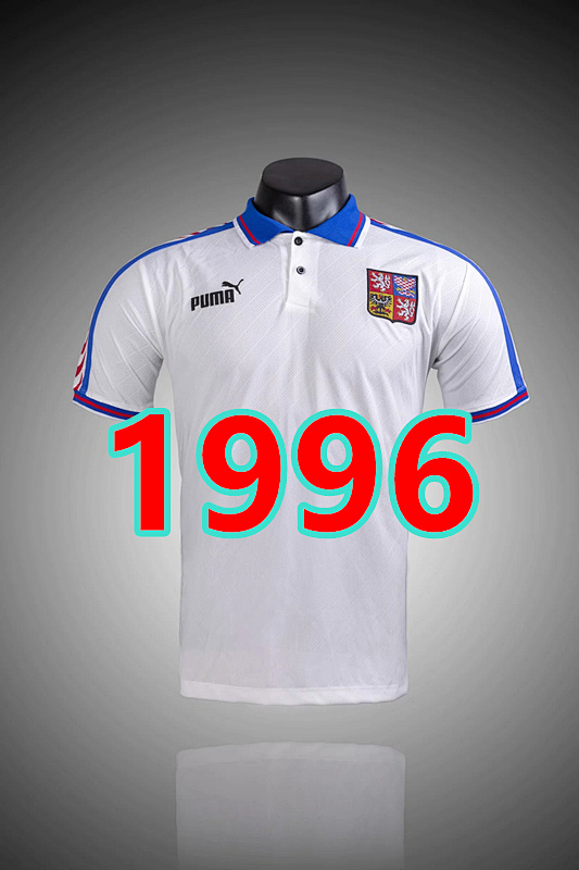 Czech Retro TopThai Quality Away Jersey S-2XL