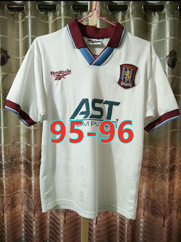 95-96 Aston Villa Away Retro Jersey S-2XL