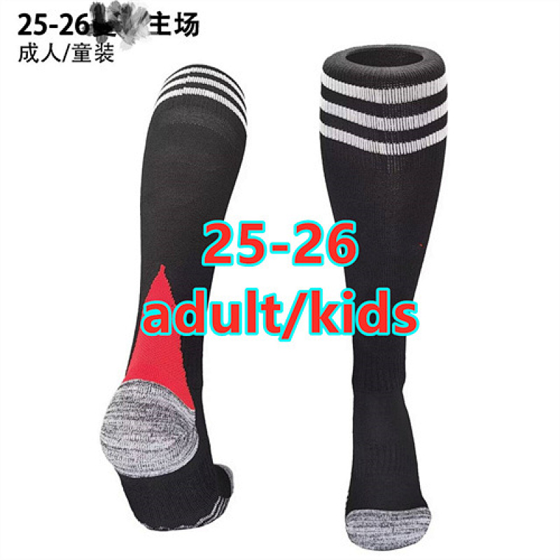 25-26 Manchester United Home Adult Kids Socks
