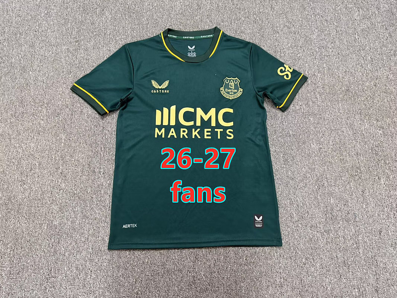 26-27 Everton Third Fans Version Jersey S-4XL
