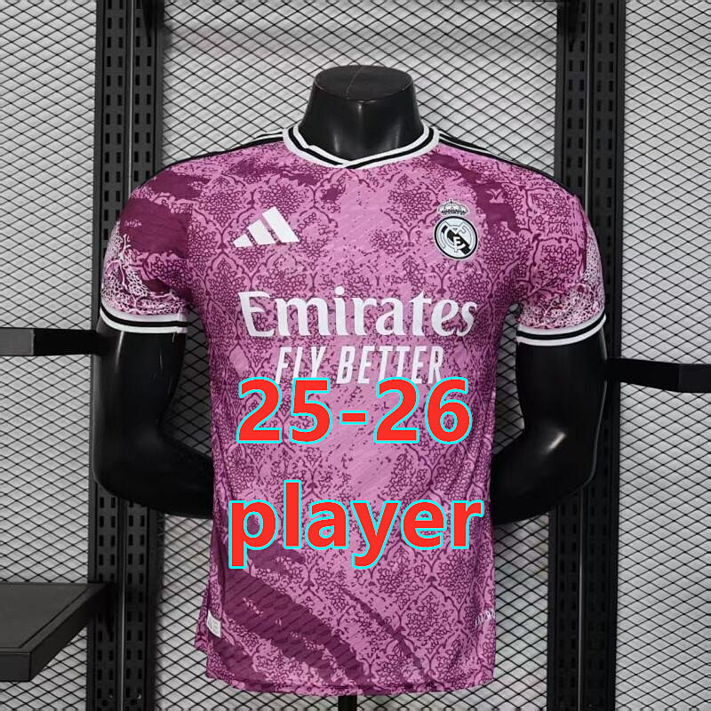 25-26 Real Madrid Special Player Version Jersey S-2XL