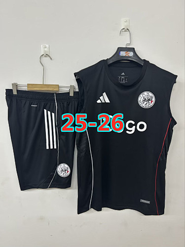 25-26 Ajax Vest Tracksuit Kit S-3XL