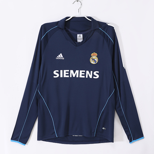 Real Madrid Away Retro Fans Long Jersey S-2XL