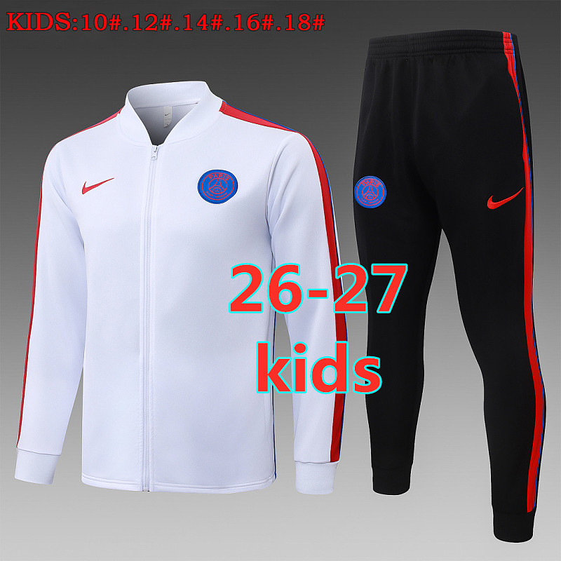 Balenciaga 26-27 Paris Psg Kids Long Zipper Jacket 10- 18