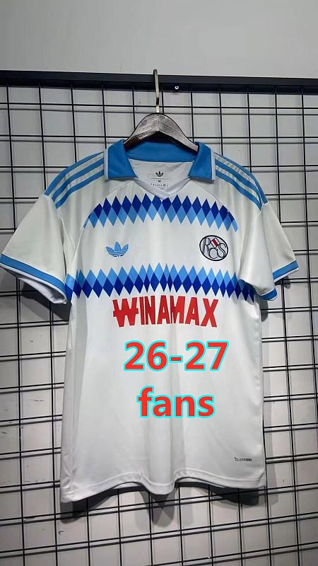26-27 Strasbourg Away Fans Version Jersey S-4XL