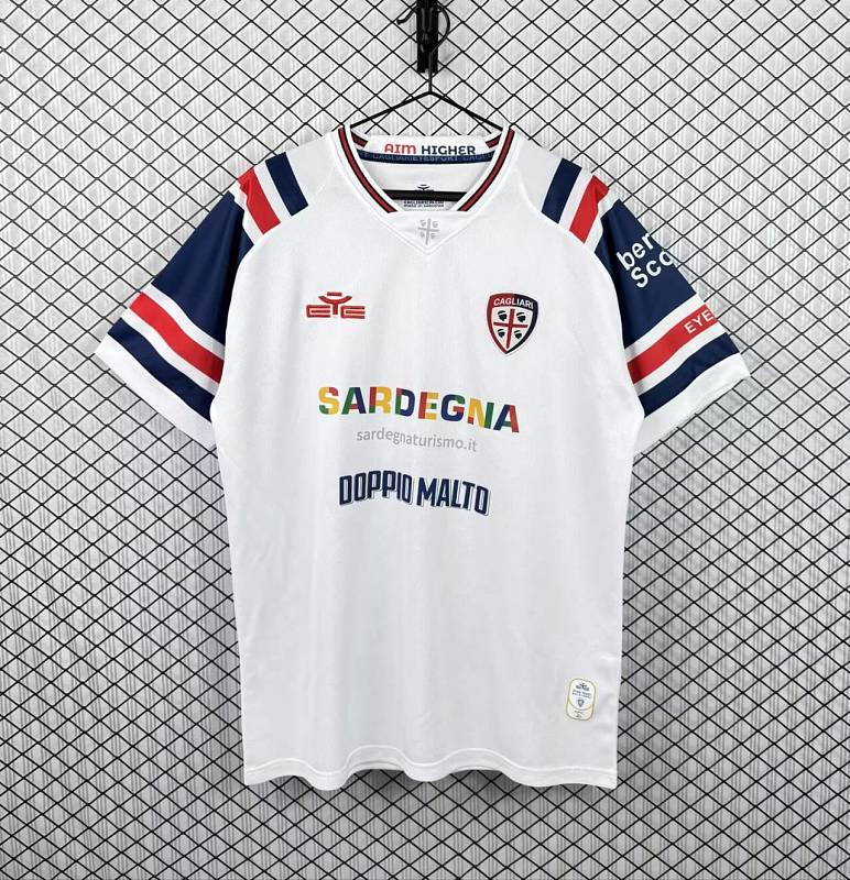 26-27 Cagliari Away Fans Version Jersey S-4XL