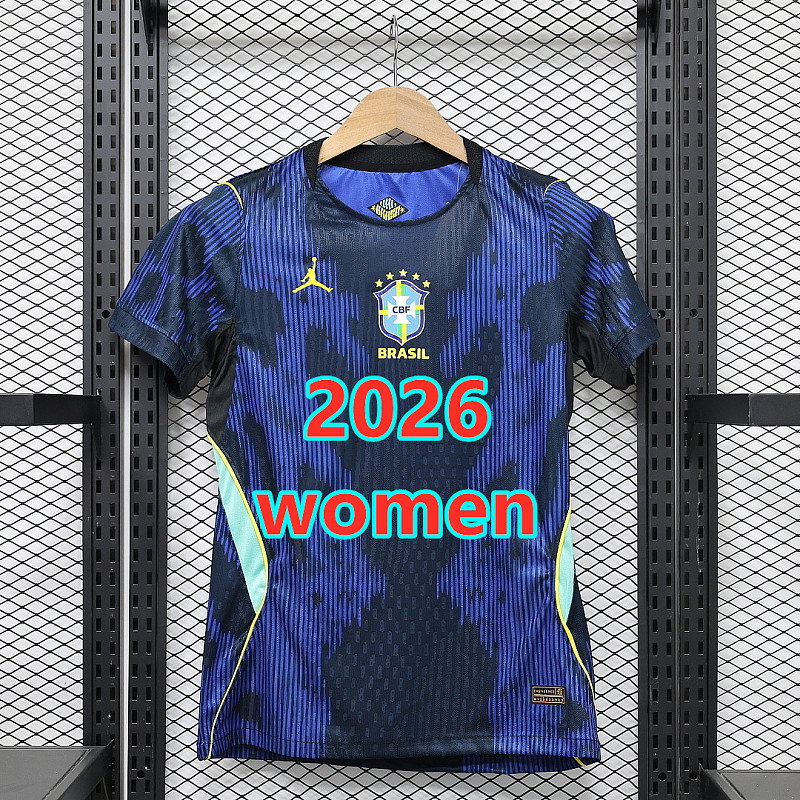 Brazil Away Women Player 32 Teams Jersey S-2XL 32