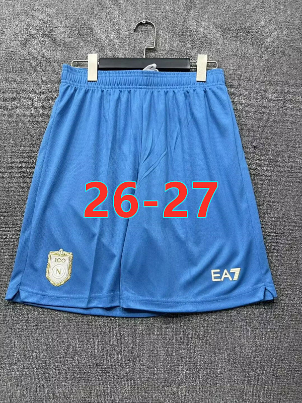 26-27 Napoli Home Fans Version Shorts S-2XL