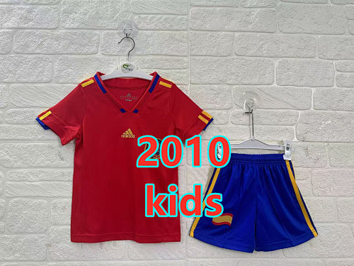 Spain Home Kids Jersey+shorts 16 -28