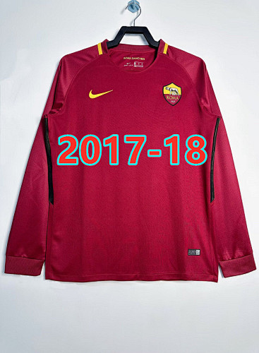 Roma Home Retro Long Jersey S-2XL