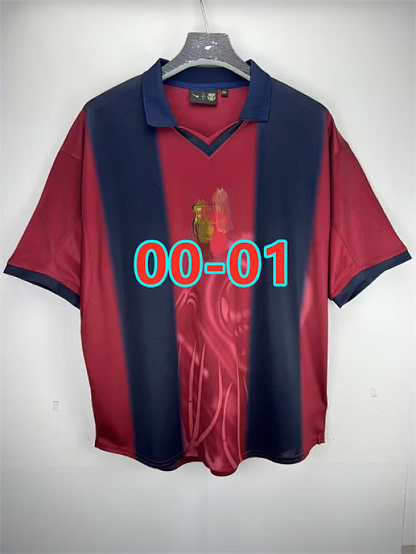 00-01 Barcelona Cactus Jack 2 Barça Special Retro Jersey S-4XL
