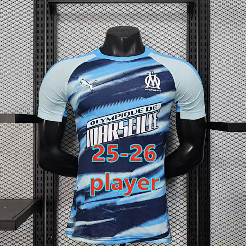 25-26 Marseille Training Player Version Jersey S-2XL