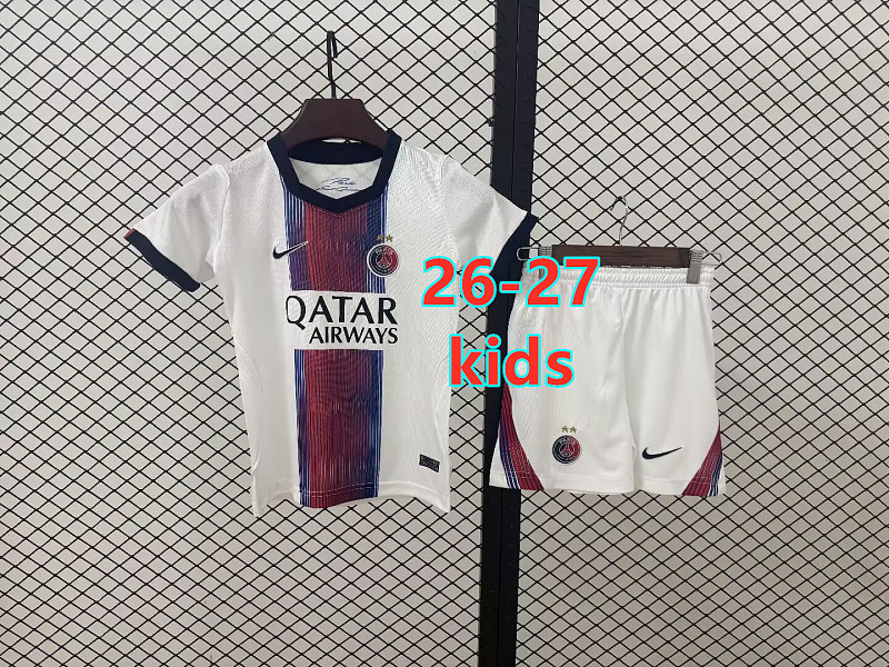 Balenciaga 26-27 Paris Psg Away Kids With 2 Stars Kit 16 -28 2