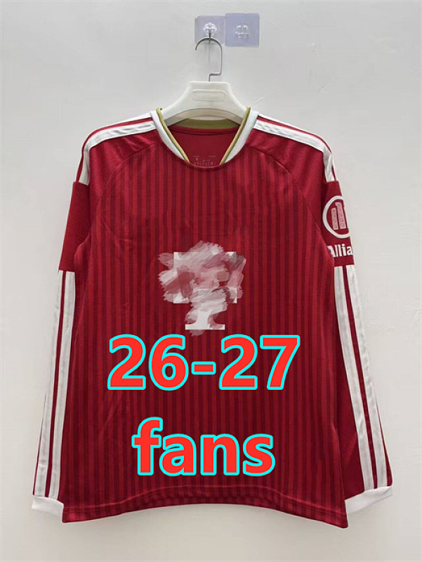 26-27 Bayern Home Fans Long Jersey S-4XL