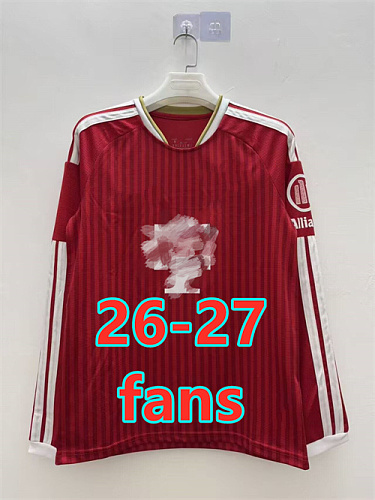 26-27 Bayern Home Fans Long Jersey S-4XL