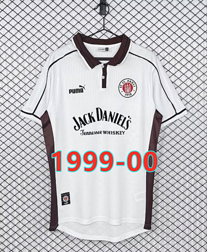 St. Pauli Home Retro Fans Version Jersey S-2XL