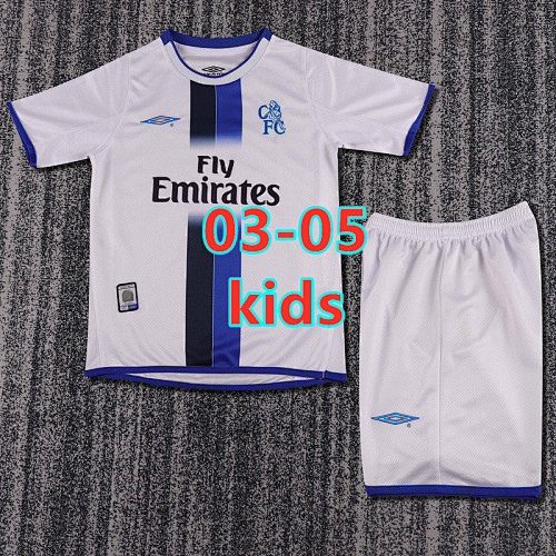 Chelsea Away Retro Kids Jersey+shorts 16 -28