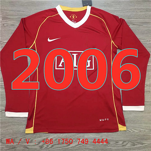 Manchester United Retro TopThai Quality Home Jersey S-2XL