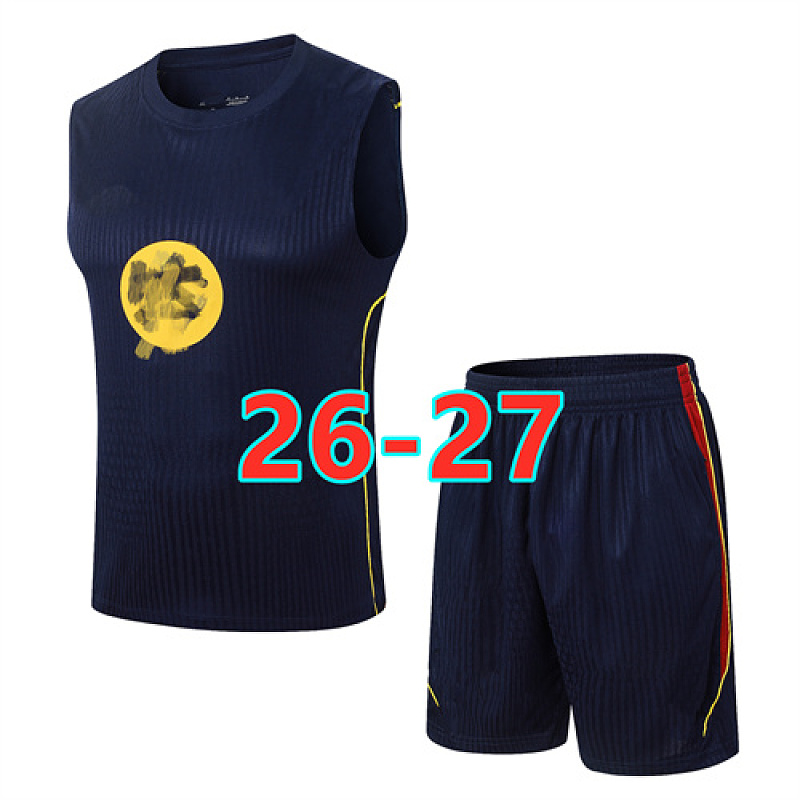 26-27 Barcelona Player Vest+shorts Kit S-3XL