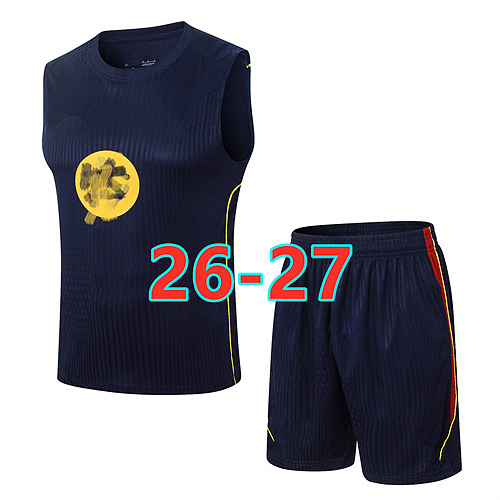 26-27 Barcelona Player Vest+shorts Kit S-3XL