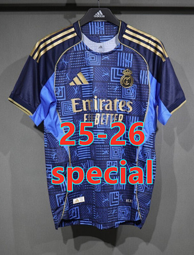 25-26 Real Madrid Special Fans Version Jersey S-2XL