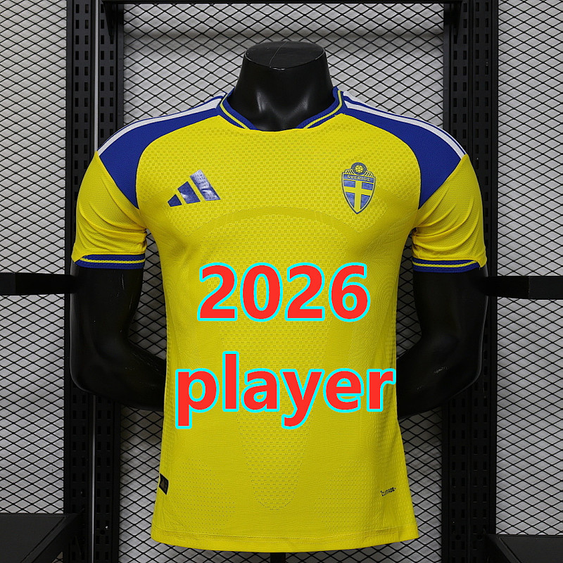 Sweden Home Player 32 Teams Jersey S-3XL 32