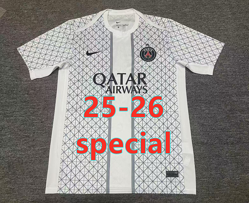 Balenciaga 25-26 Paris Psg Special Fans Version Jersey S-2XL