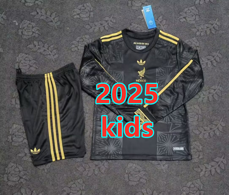 Mexico Special Kids Long Jersey+shorts Kit 16 -28