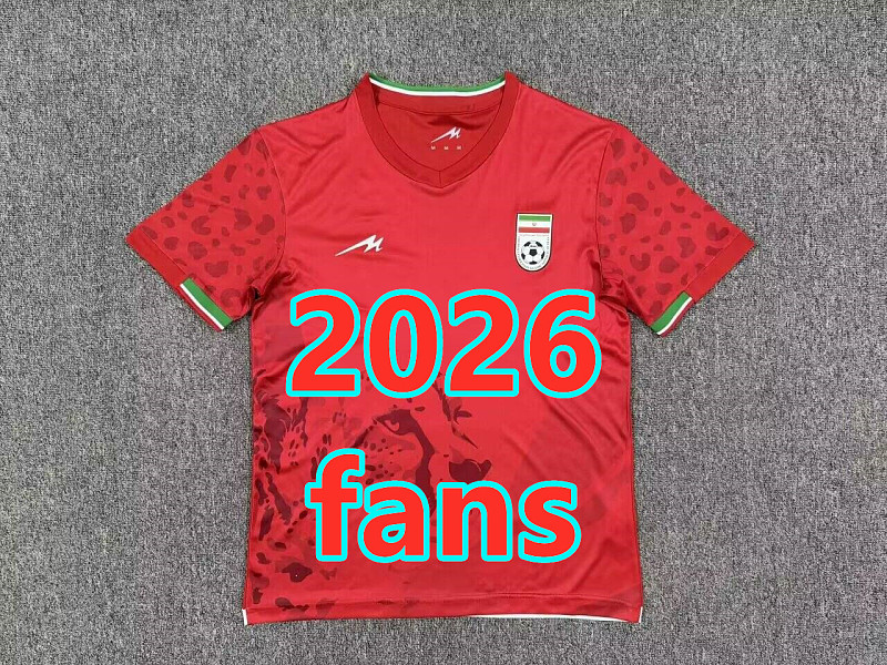 Iran Away Fans Version Jersey S-4XL