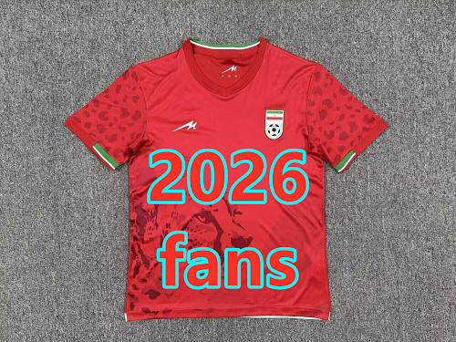 Iran Away Fans Version Jersey S-4XL