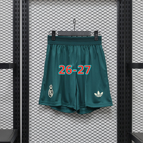 26-27 Real Madrid Away Player Version Shorts S-3XL