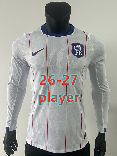 26-27 Chelsea Third Player Long Sleeve Jersey S-4XL