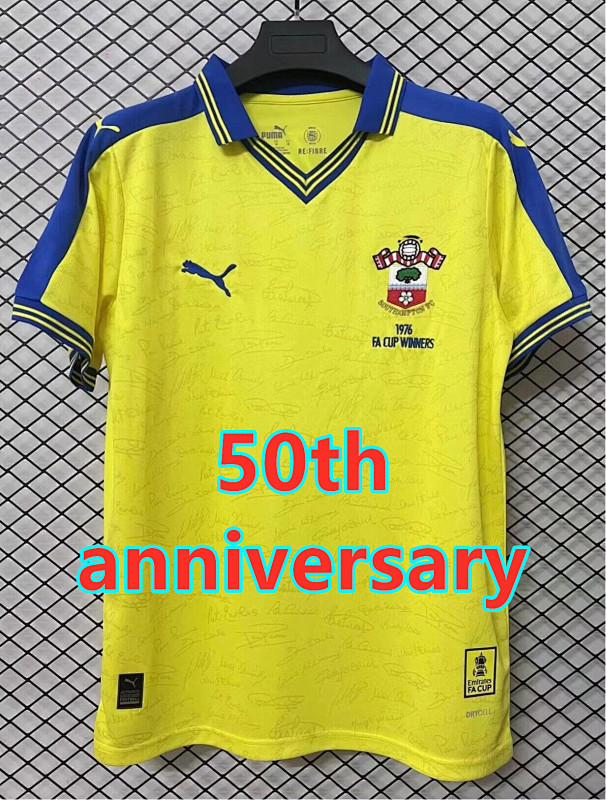 26-27 Southampton 50th Anniversary Fans Version Jersey S-4XL 50