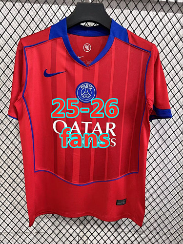 Balenciaga Ligue & Ucl 25-26 Paris Psg Third Fans Version Jersey S-4XL