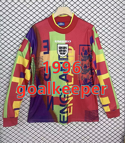 England Goalkeeper Retro Long Jersey S-2XL