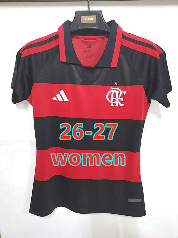 26-27 Flamengo Home Women Jersey S-2XL