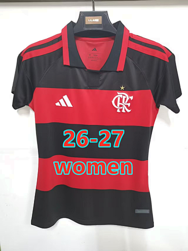 26-27 Flamengo Home Women Jersey S-2XL