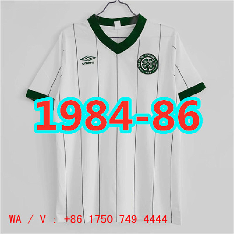 Celtic Retro TopThai Quality Away Jersey S-2XL