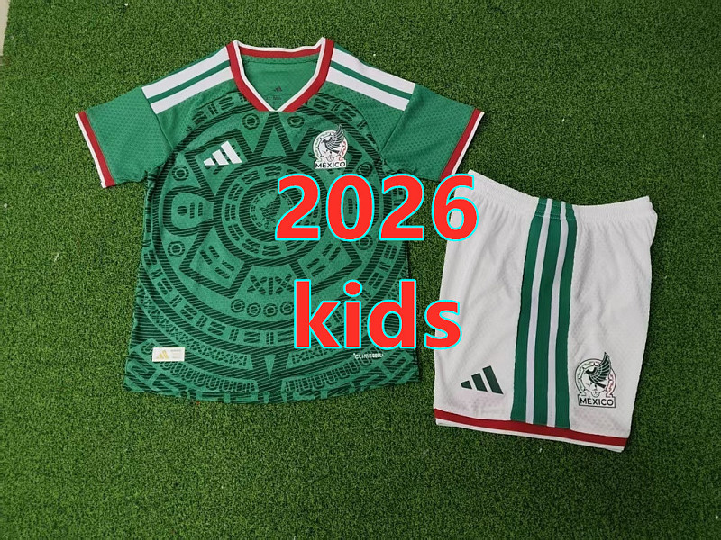Mexico Home Kids Player 16 Teams Kit 16 -28 16