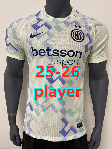 Fifa 25-26 Inter Milan Away Player Version Jersey S-2XL