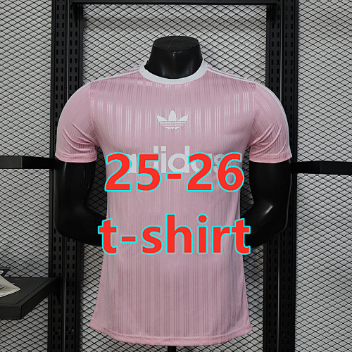 25-26 A-D Player Version Short Sleeve T-shirt S-2XL T