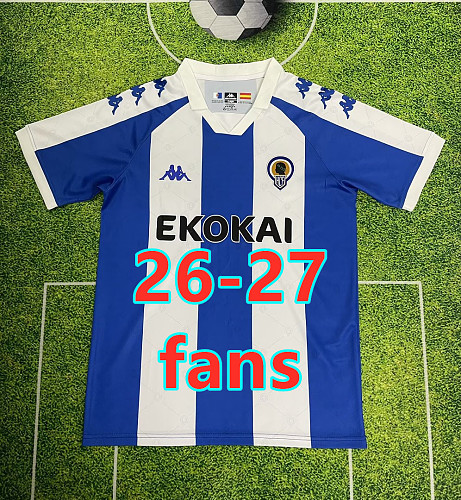 26-27 Hércules Home Fans Version Jersey S-4XL