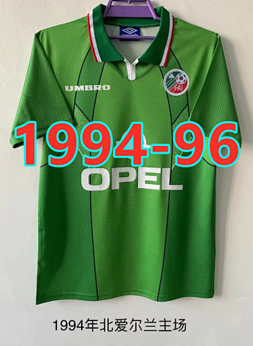 Ireland Retro TopThai Quality Home Jersey S-2XL