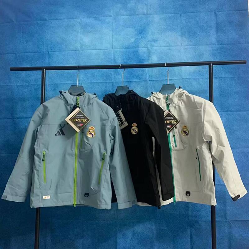 25-26 Real Madrid Outdoor Jackets S-3XL