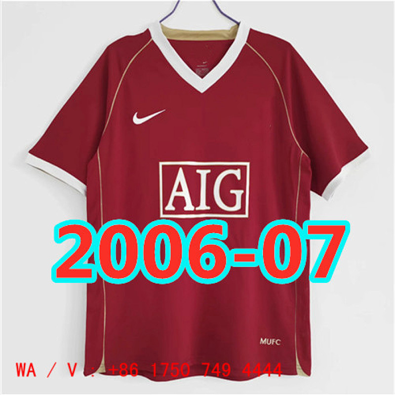 Manchester United Retro Home Jersey S-Xxl